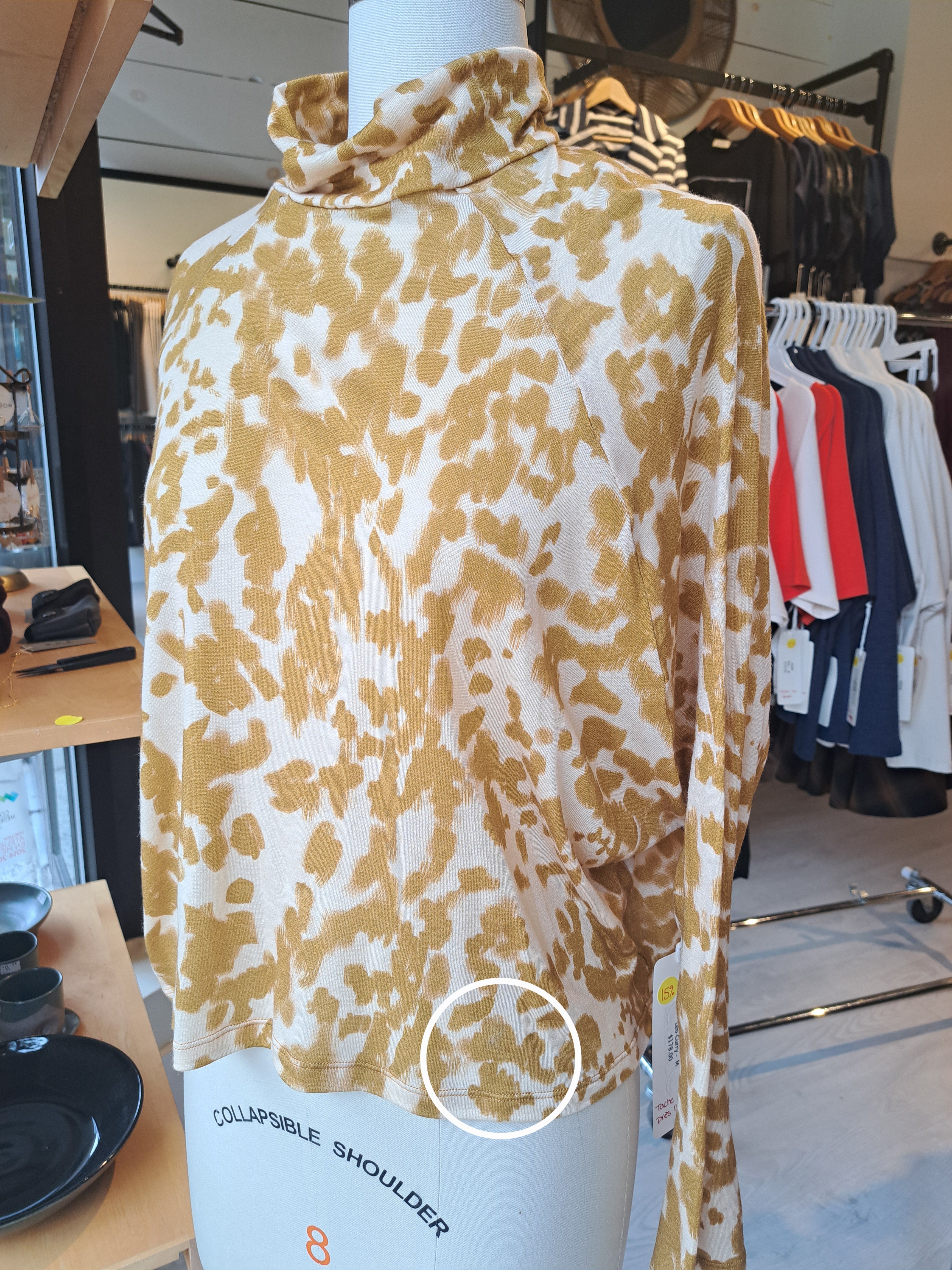POLLY Top - Curry Leo (Imperfect)