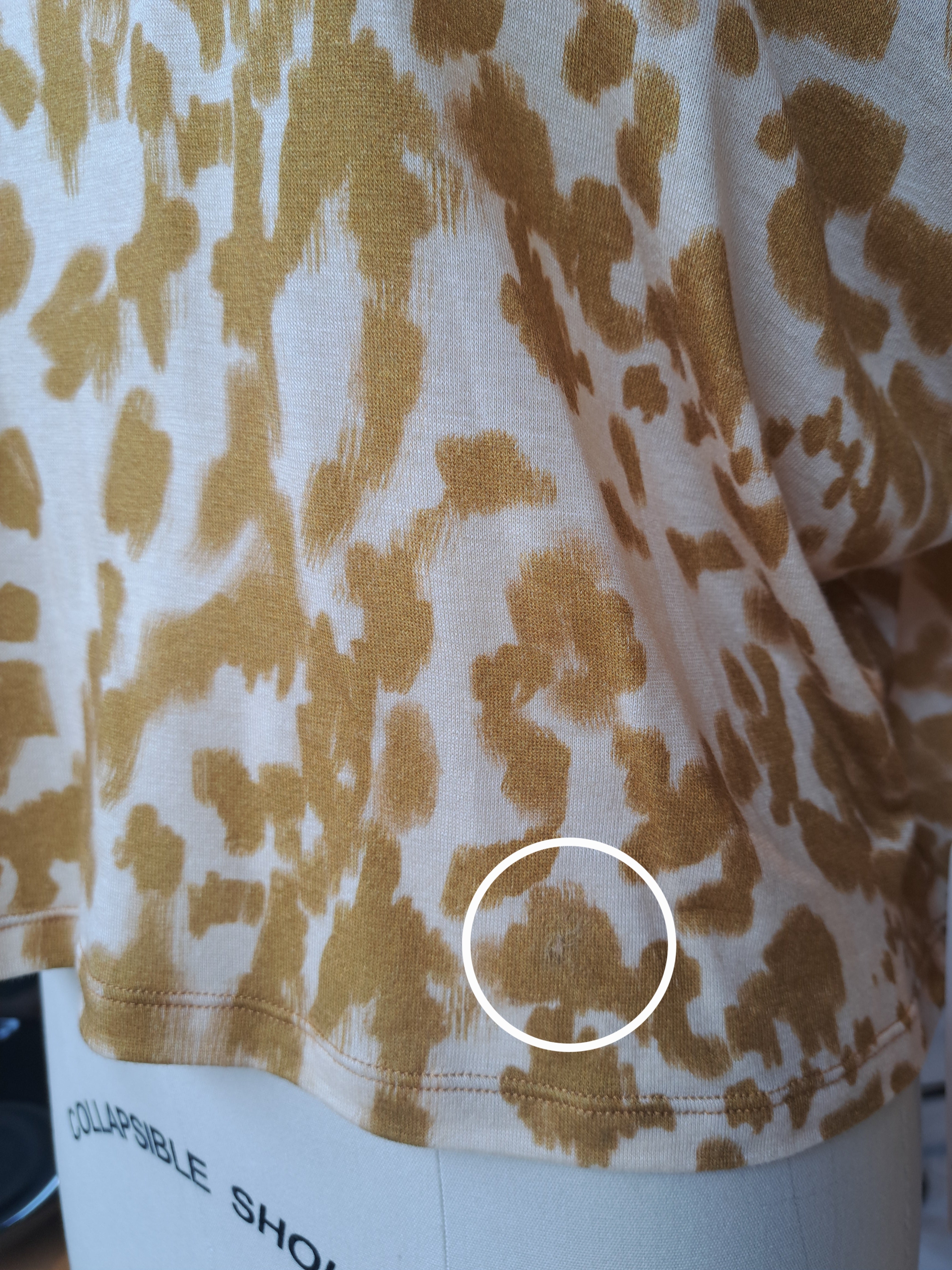 POLLY Top - Curry Leo (Imperfect)