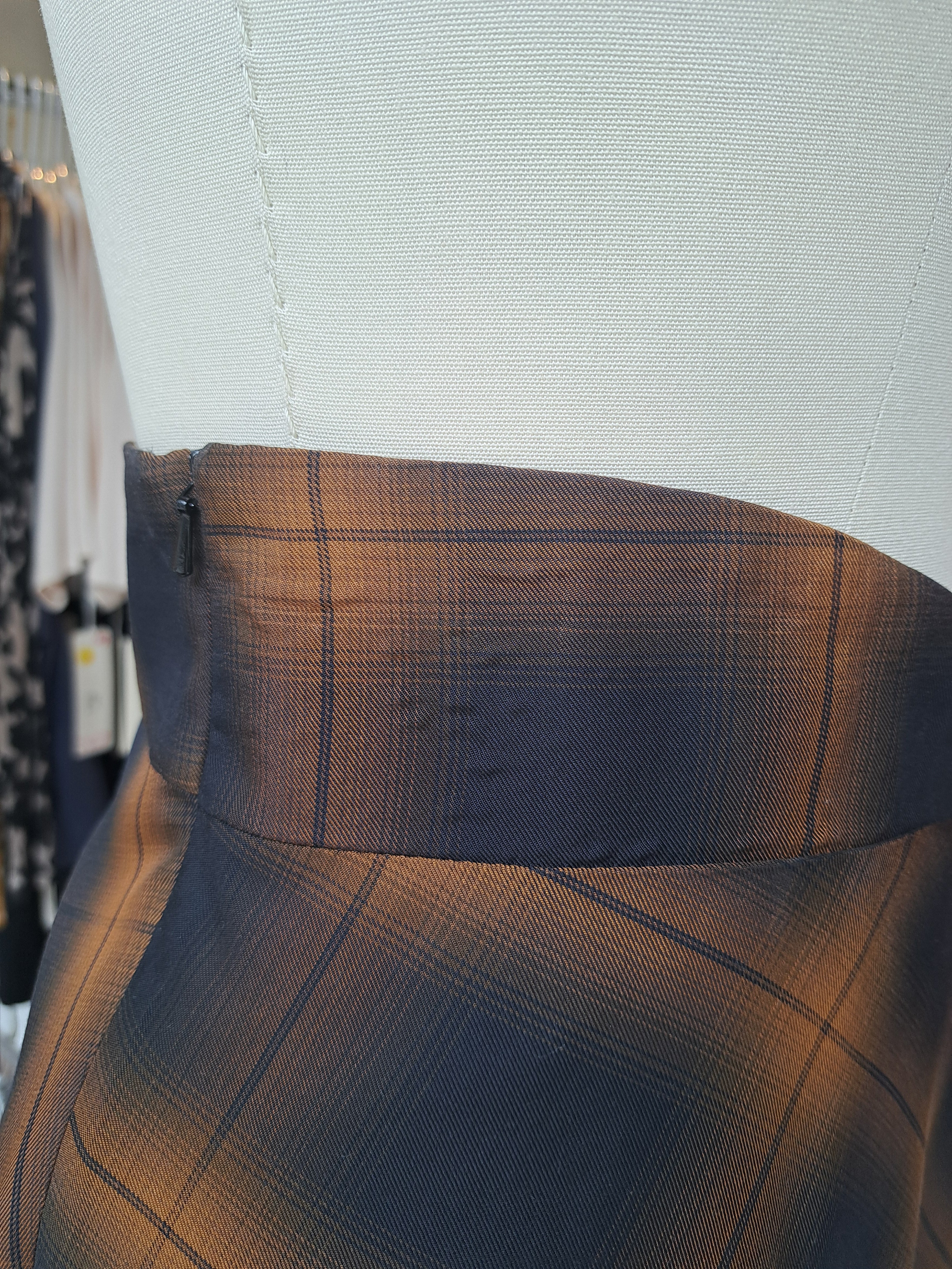BETH Skirt - Tan Plaid (Imparfait)