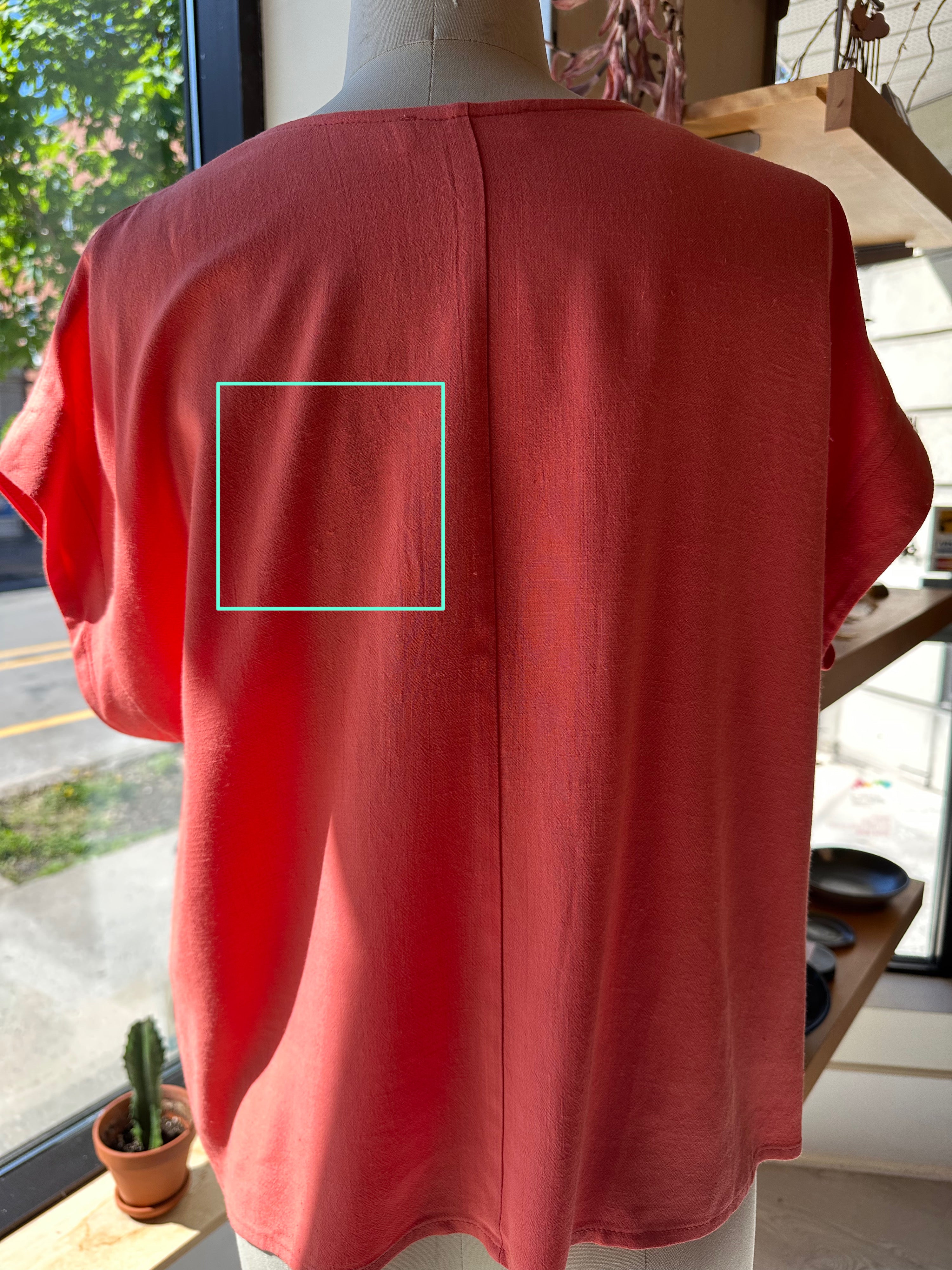 Ombre Top - Papaya (Imperfect)