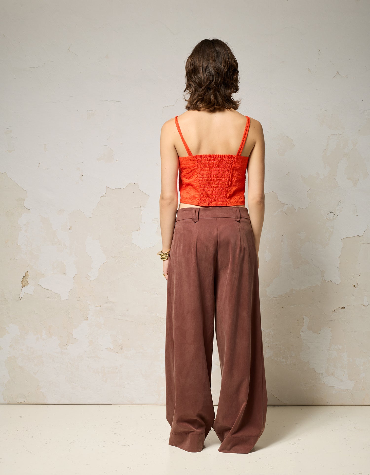 THE CHAIN Pants - Capuccino