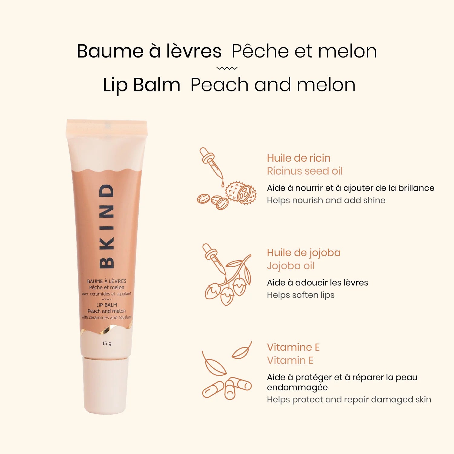 BKIND-beaute-soinduvisage-soindeslevres-baumealevres-peche-melon