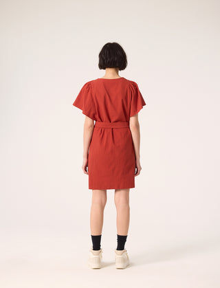 BLOOM Dress - Chili