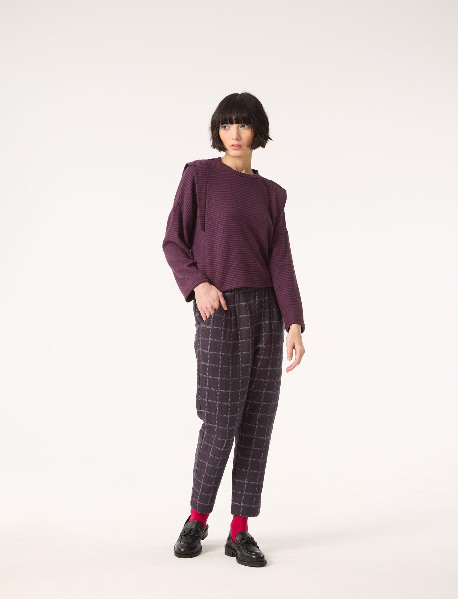 VEGA Pants - Blackberry