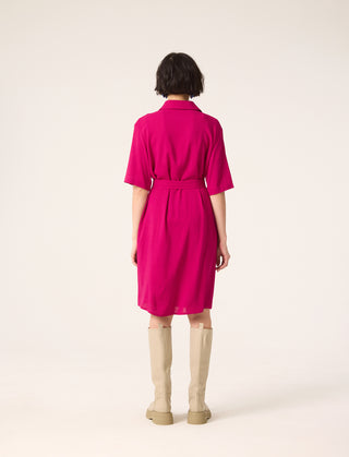 MYRIADE Shirt dress - Berry