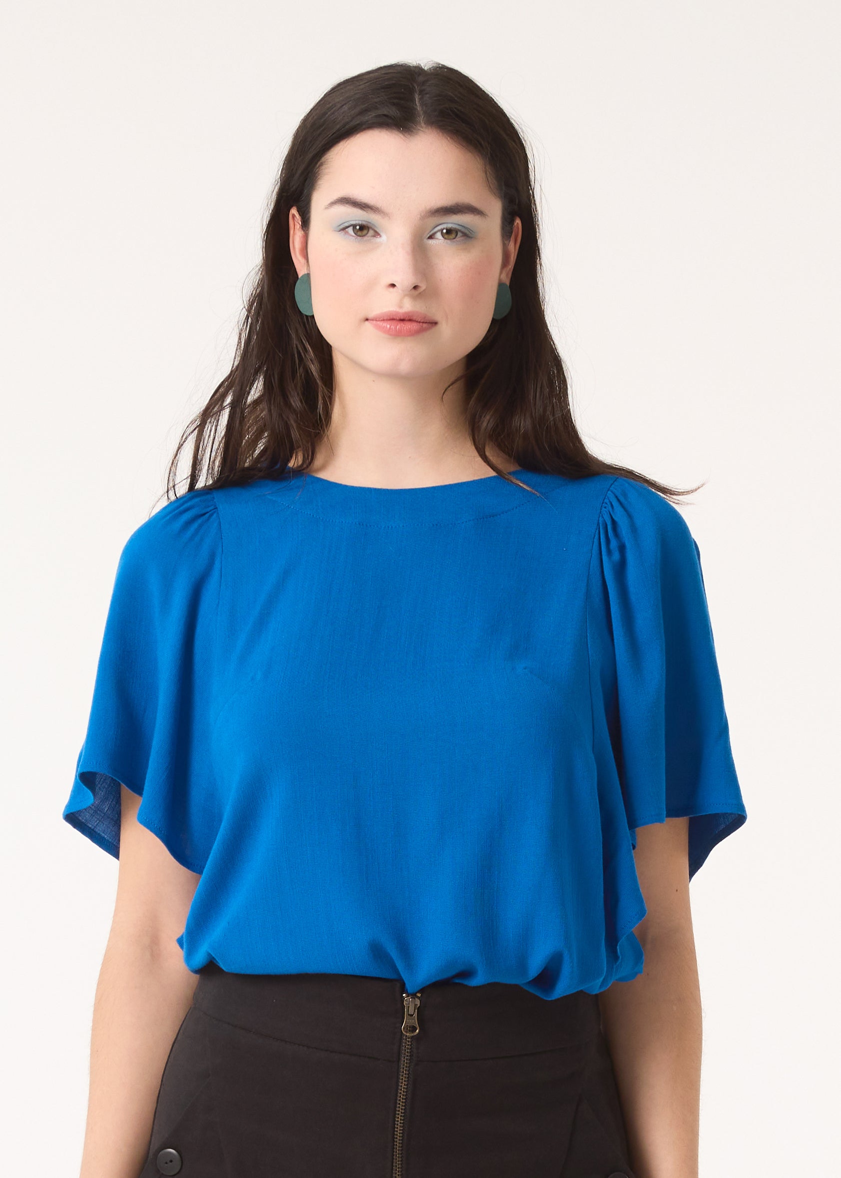 cokluch-haut-tshirt-blouse-divine-cobalt-rayonne-ah2425