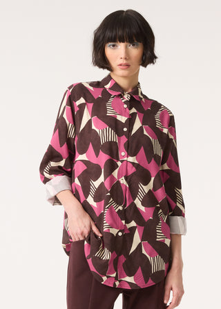 FRONTIERS Shirt - Half Moon Berry