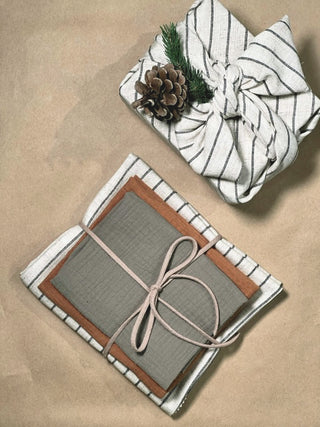 Eco-friendly gift wrap trio - FUROSHIKI