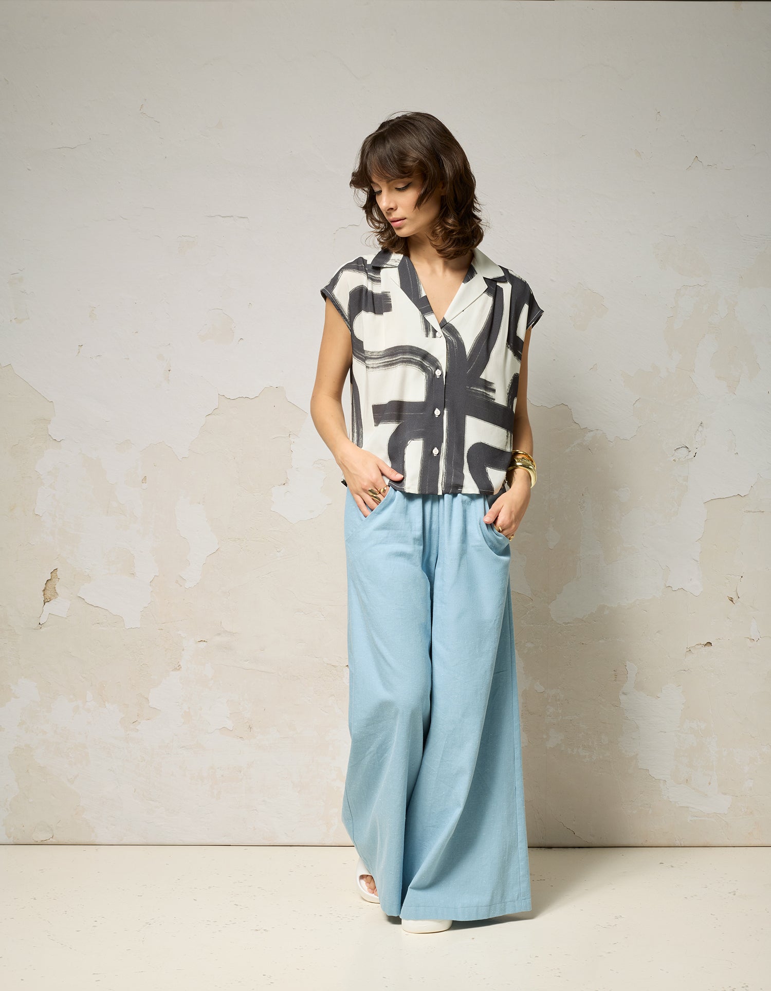 Pantalon RAMA - Speckle Light