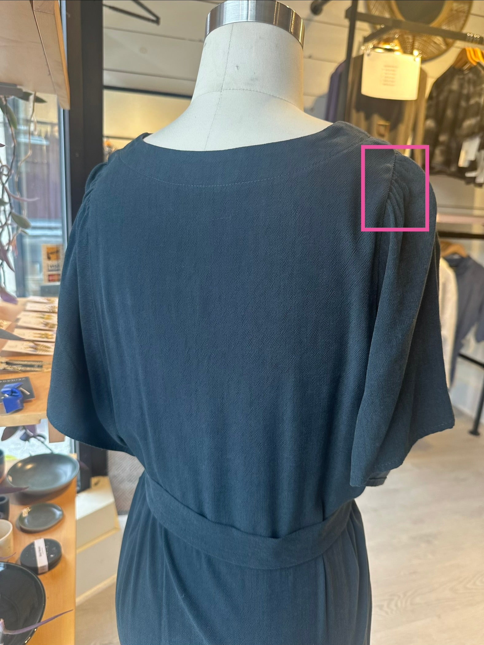 BLOOM Dress - Licorice (Imperfect)