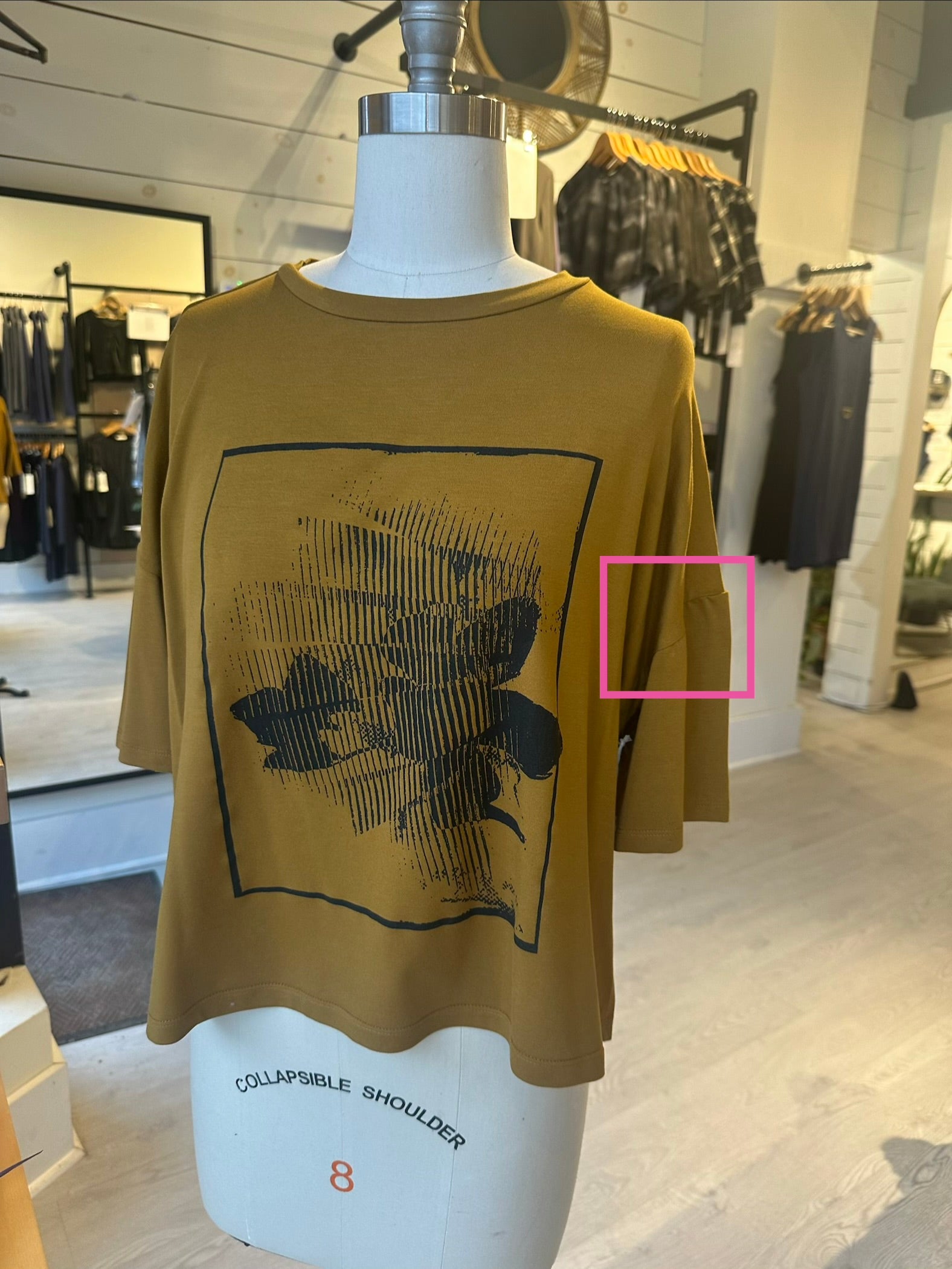 THE LOOK Top - Curry (Imperfect)