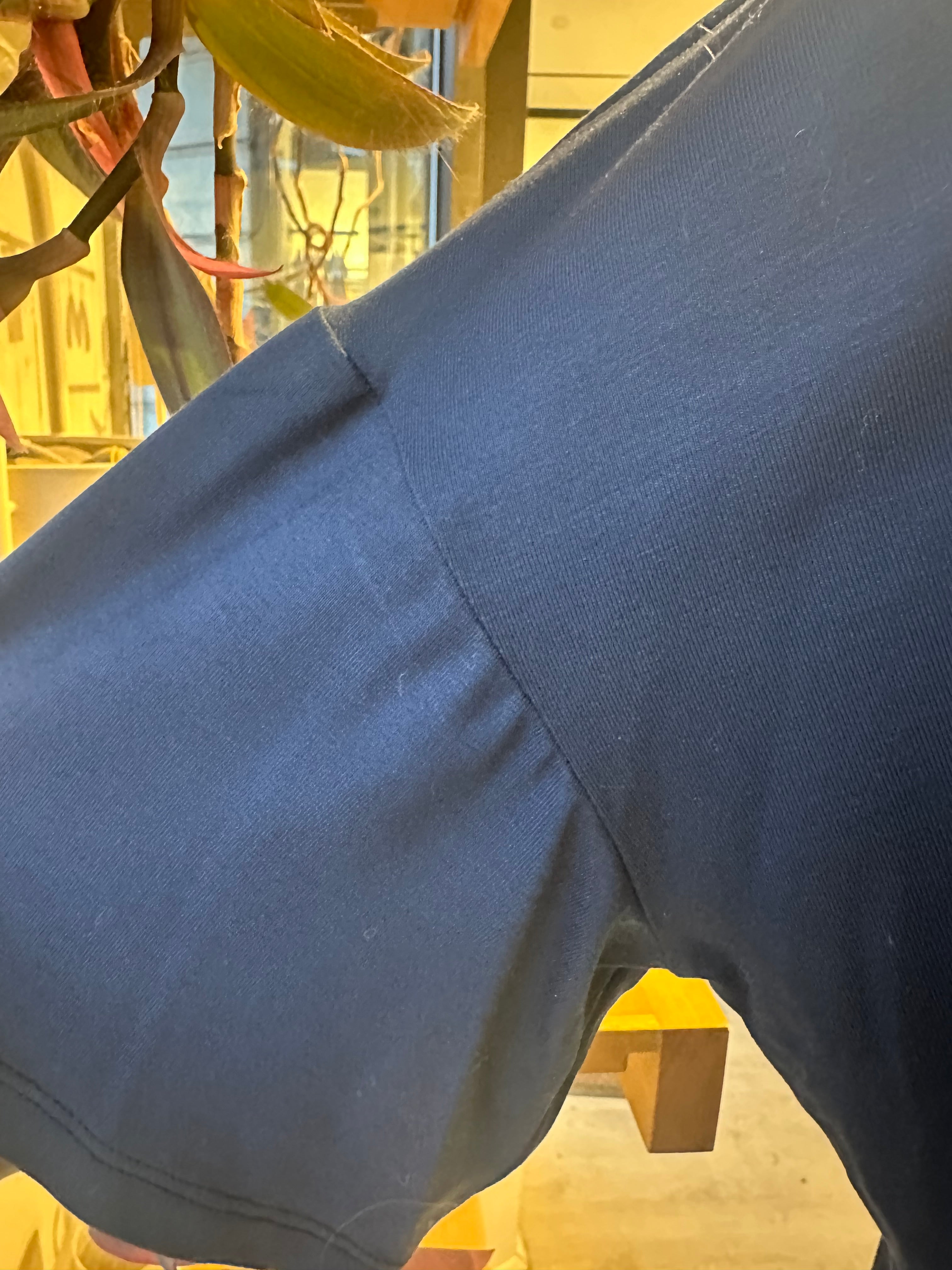 THE LOOK Top - Navy (Imperfect)