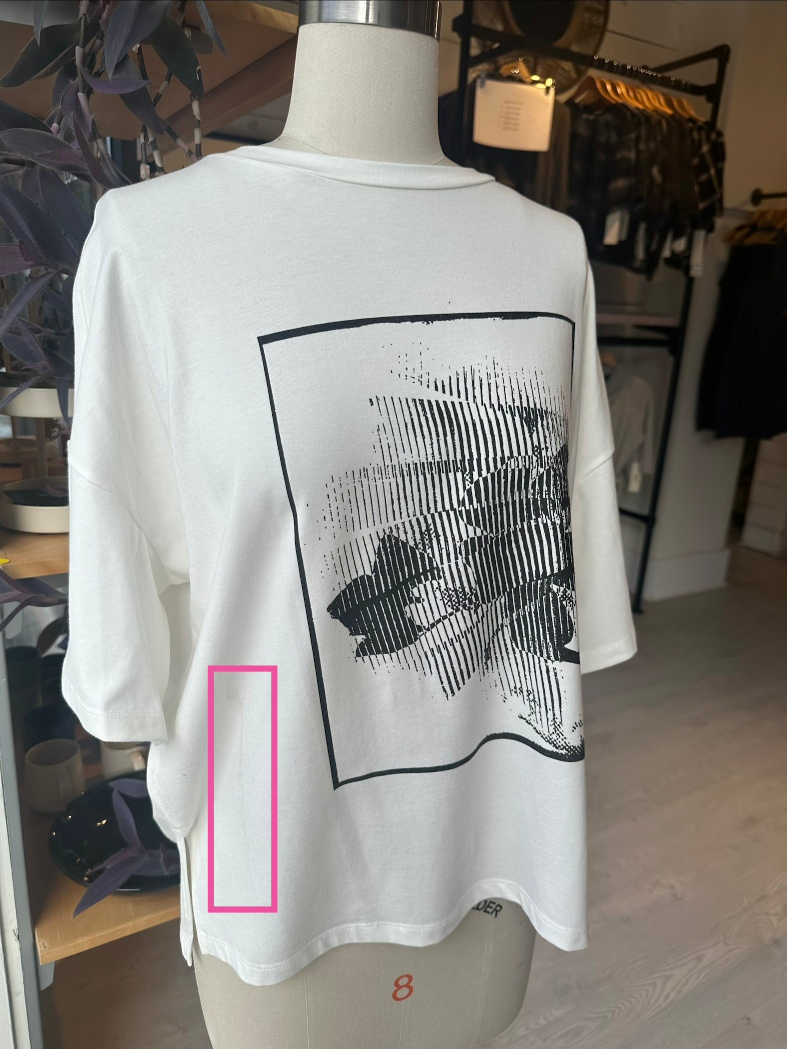 THE LOOK Top - Ivory (Imperfect)