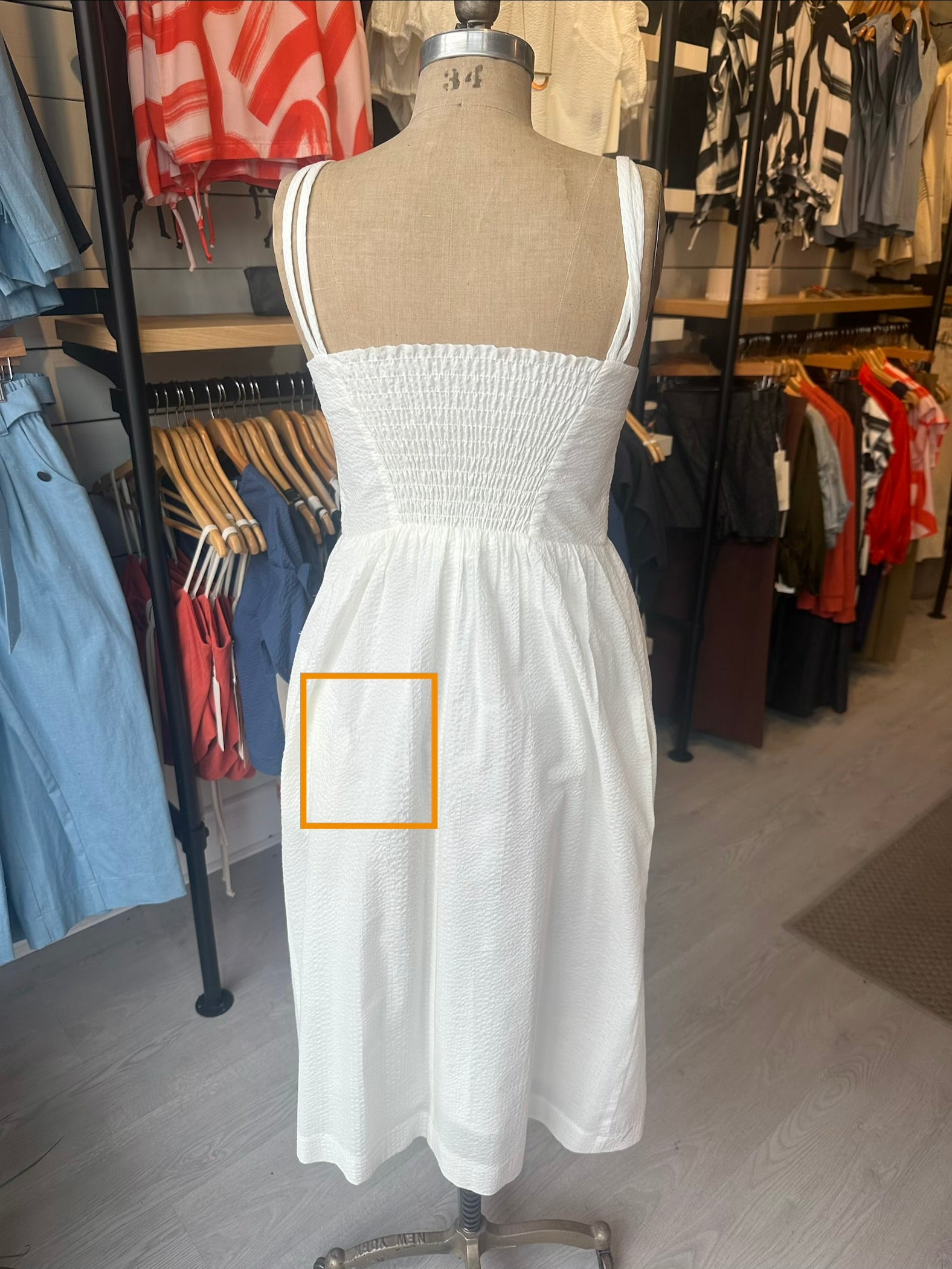 THALASSA Dress - Off White (Imperfect)