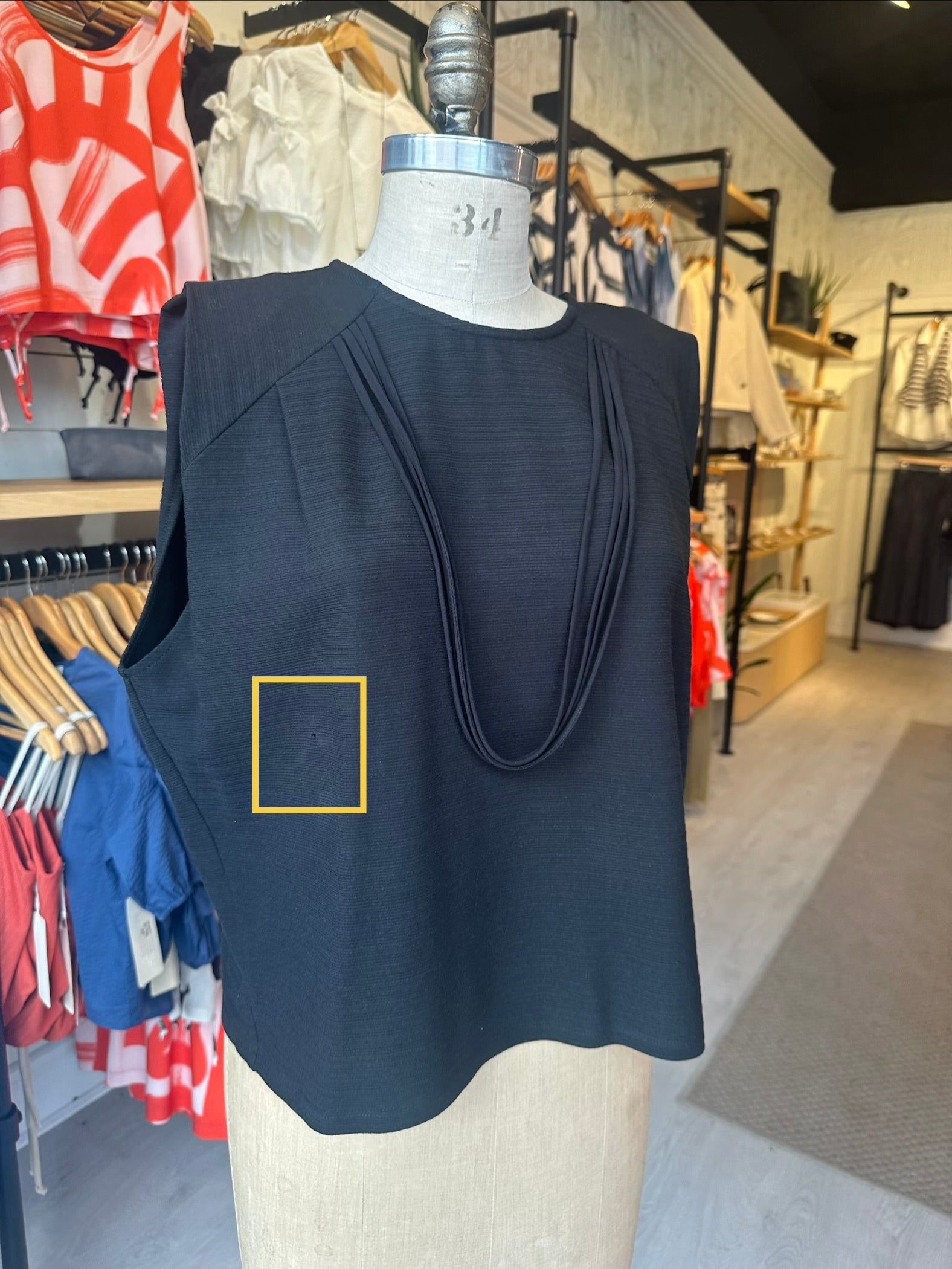 PATH Top - Black (Imperfect)