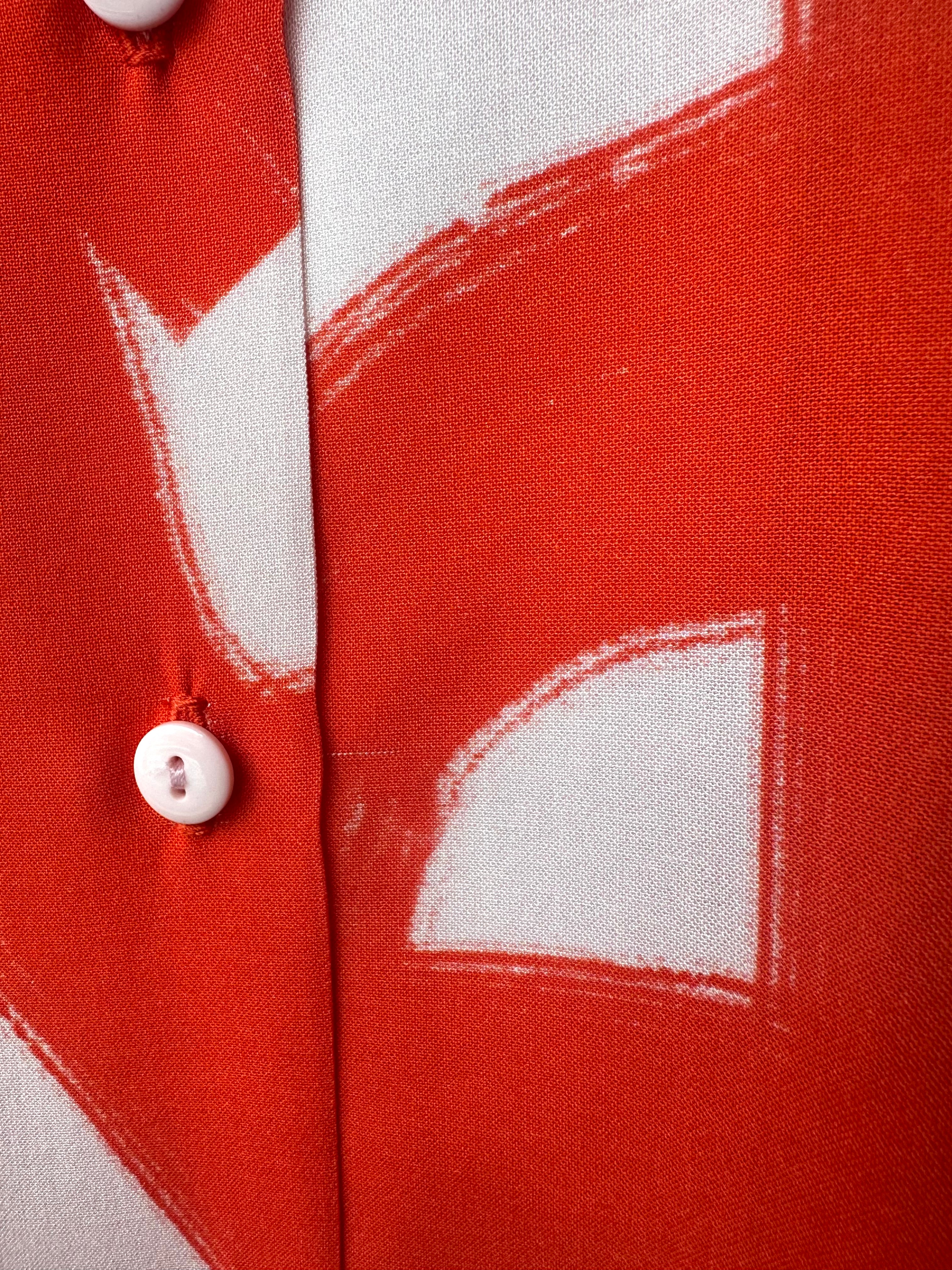 HÉMÉRA Shirt - Red Shodo (Imperfect)