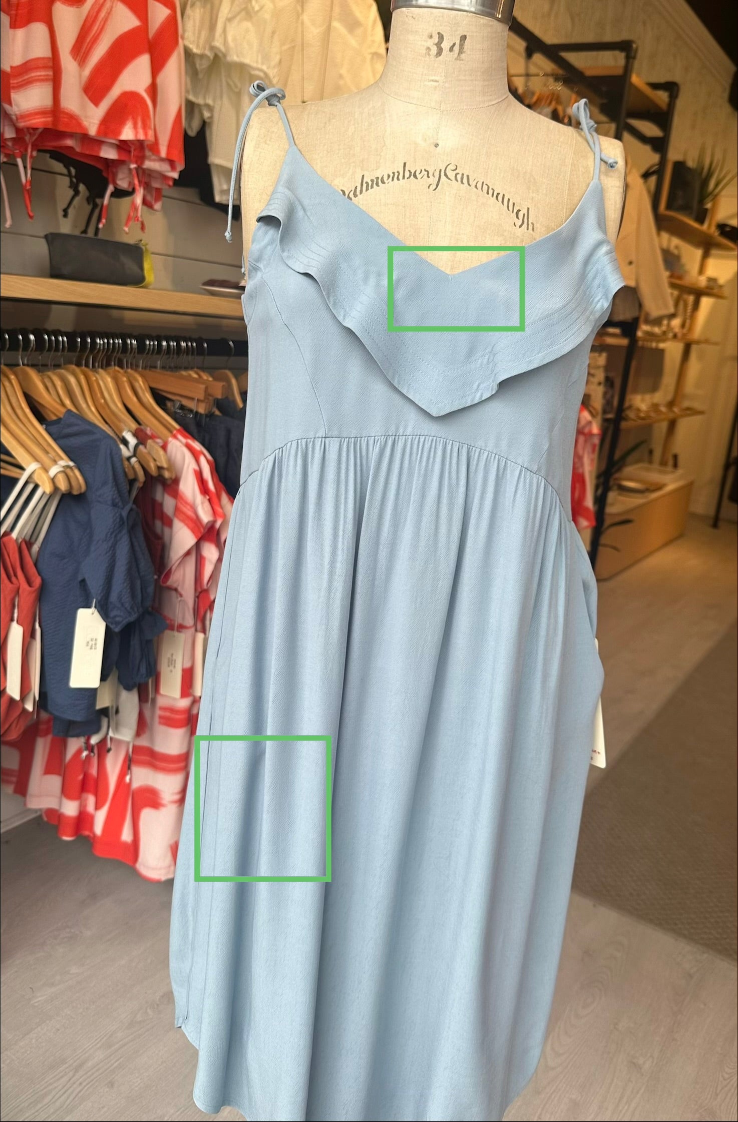 SURYA Dress - Sky (Imperfect)