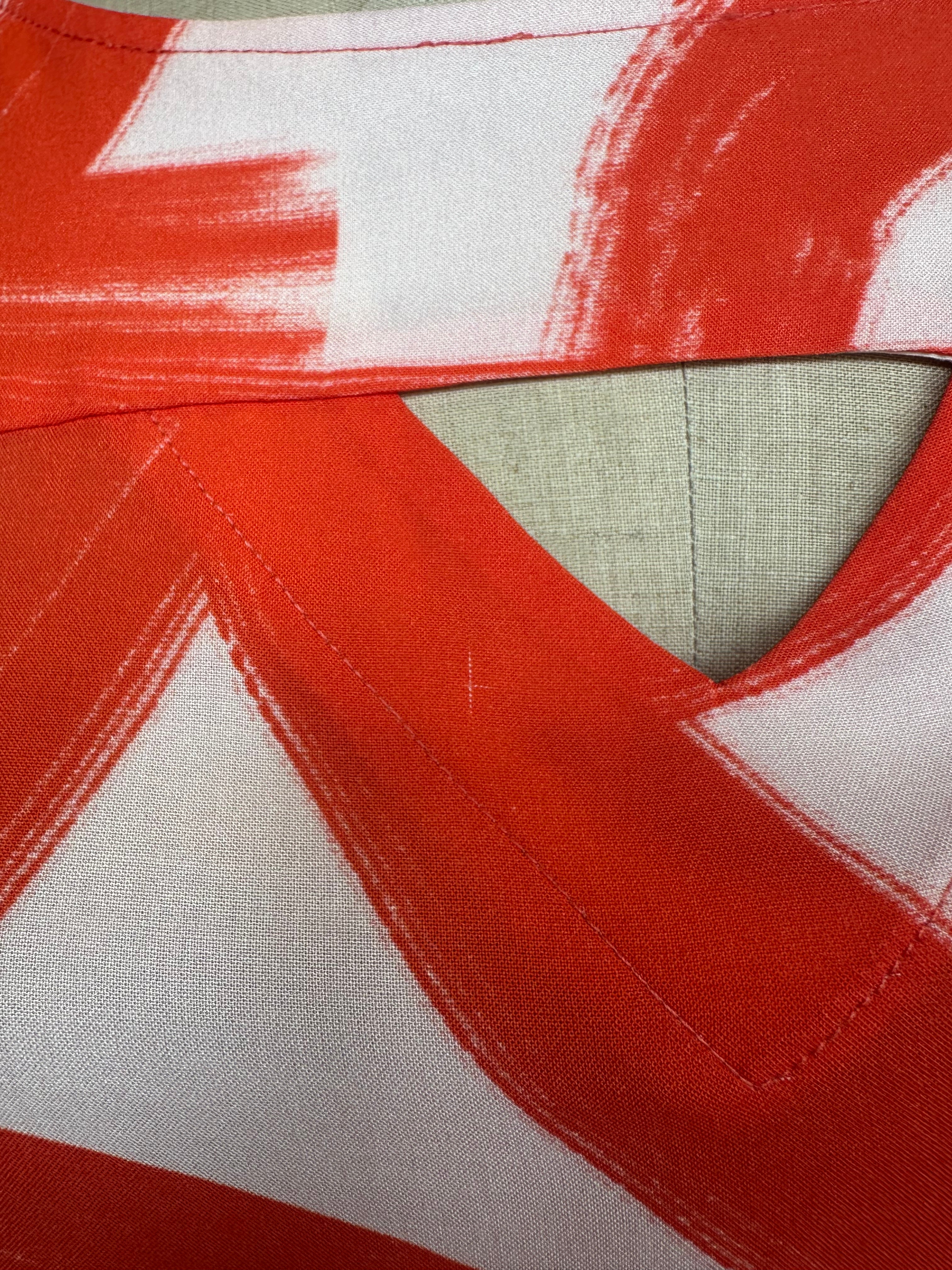 PSYCHE Dress - Red Shodo (Imperfect)