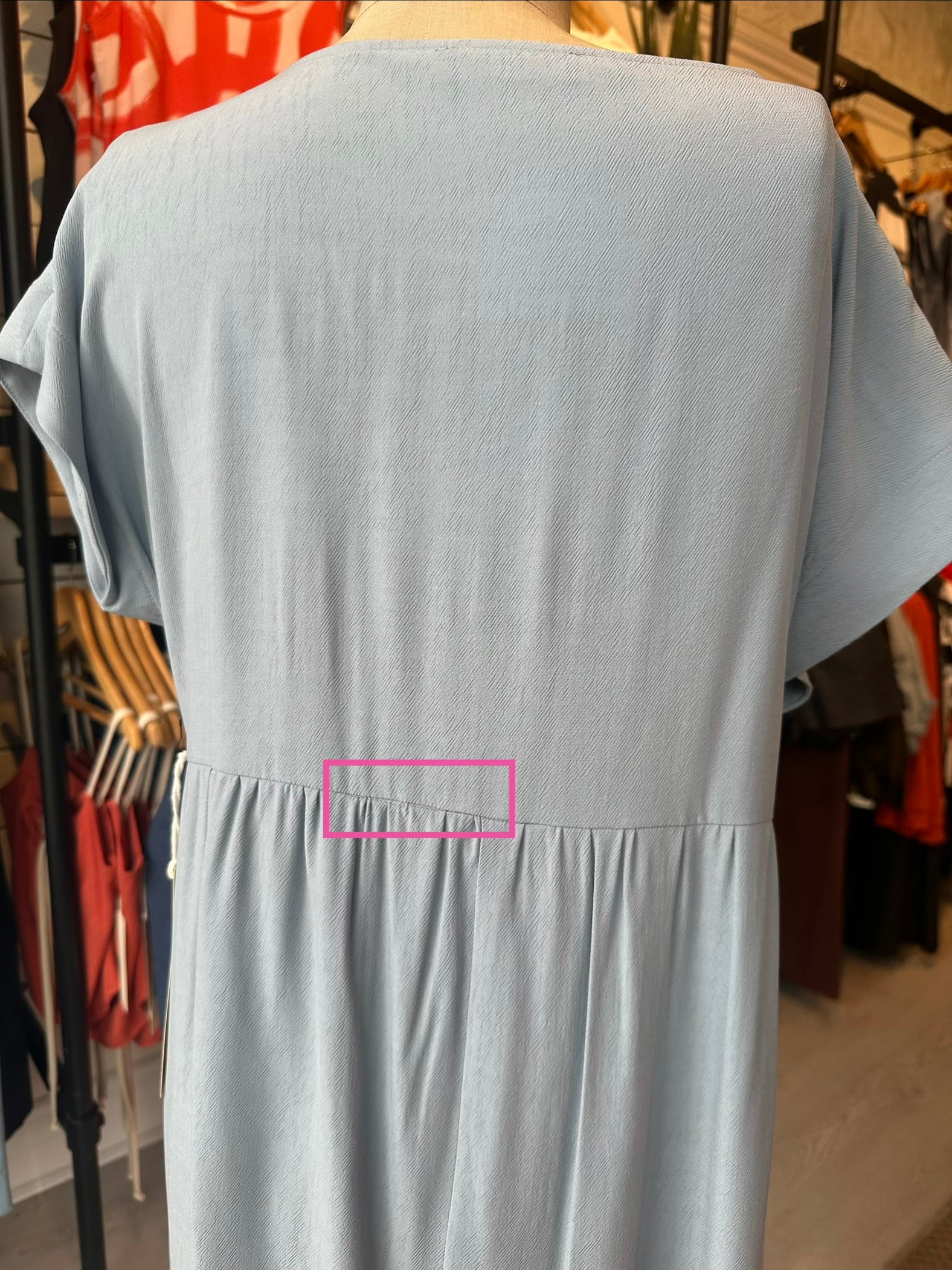 PSYCHE Dress - Sky (Imperfect)