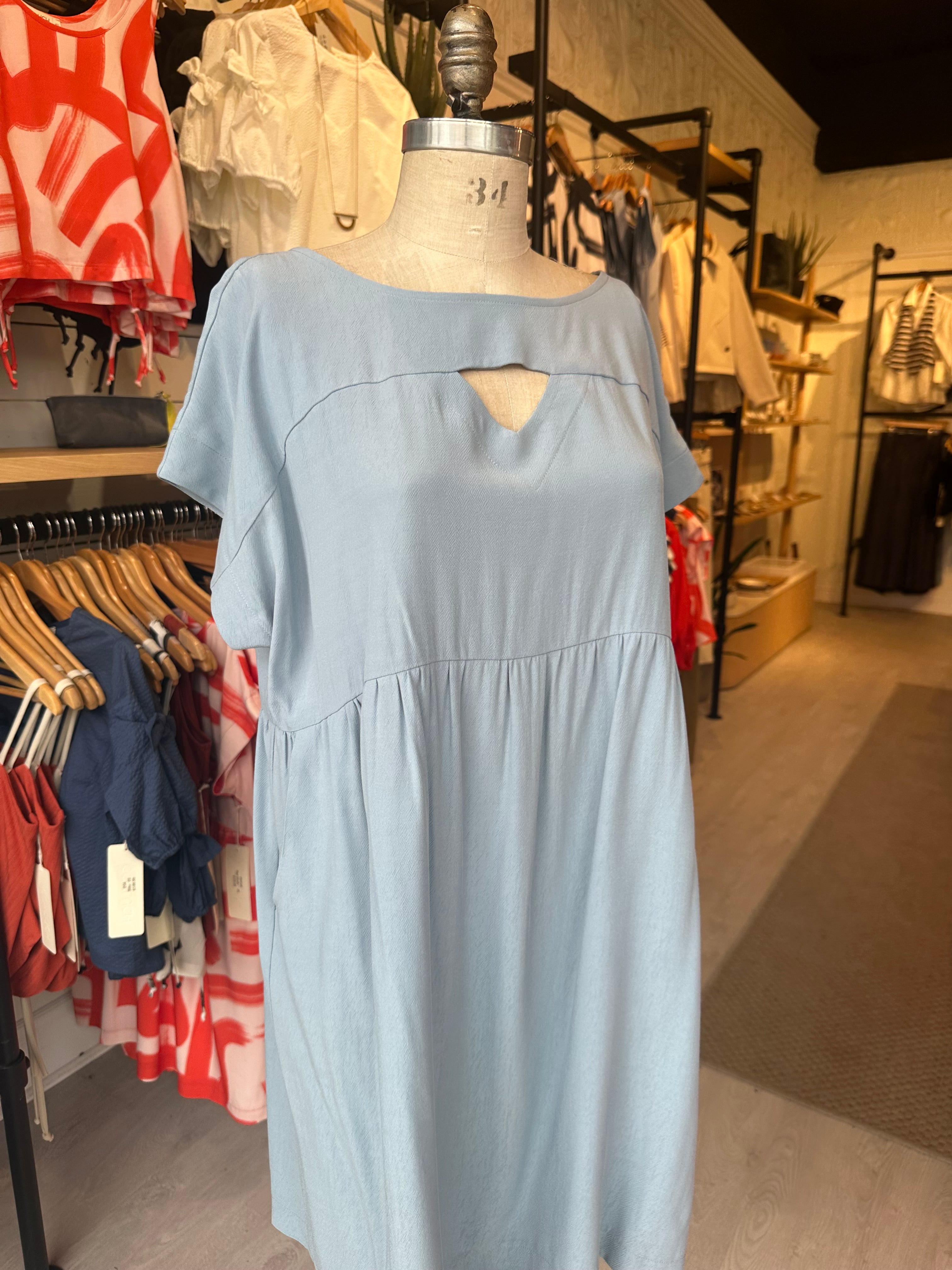 PSYCHE Dress - Sky (Imperfect)