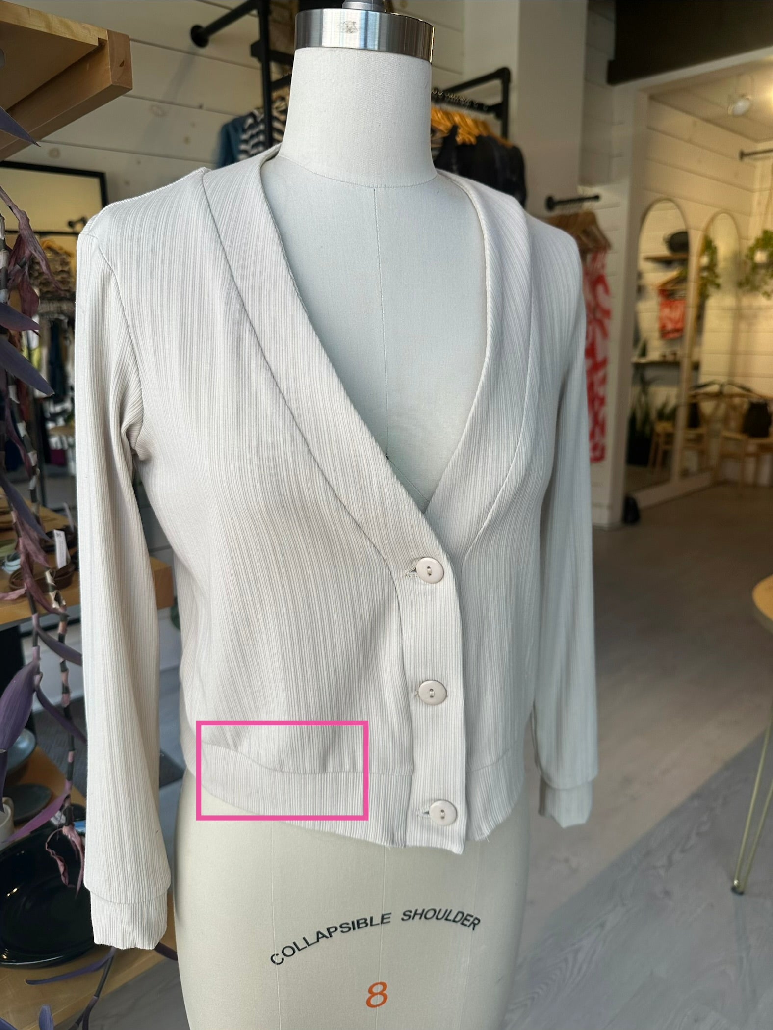 ZÉPHYR Cardigan - Sand (Imperfect)