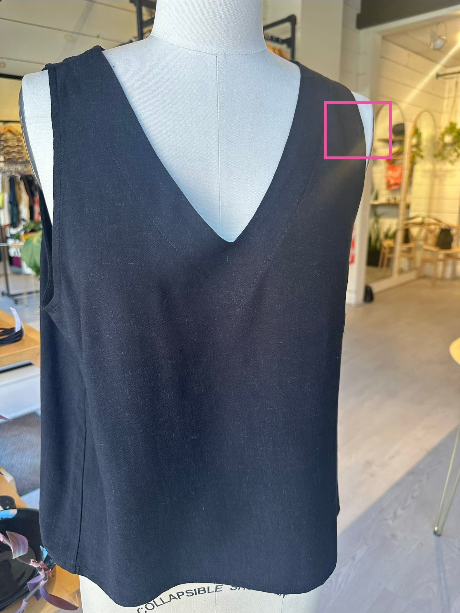 Cami SITA - Black (Imperfect)