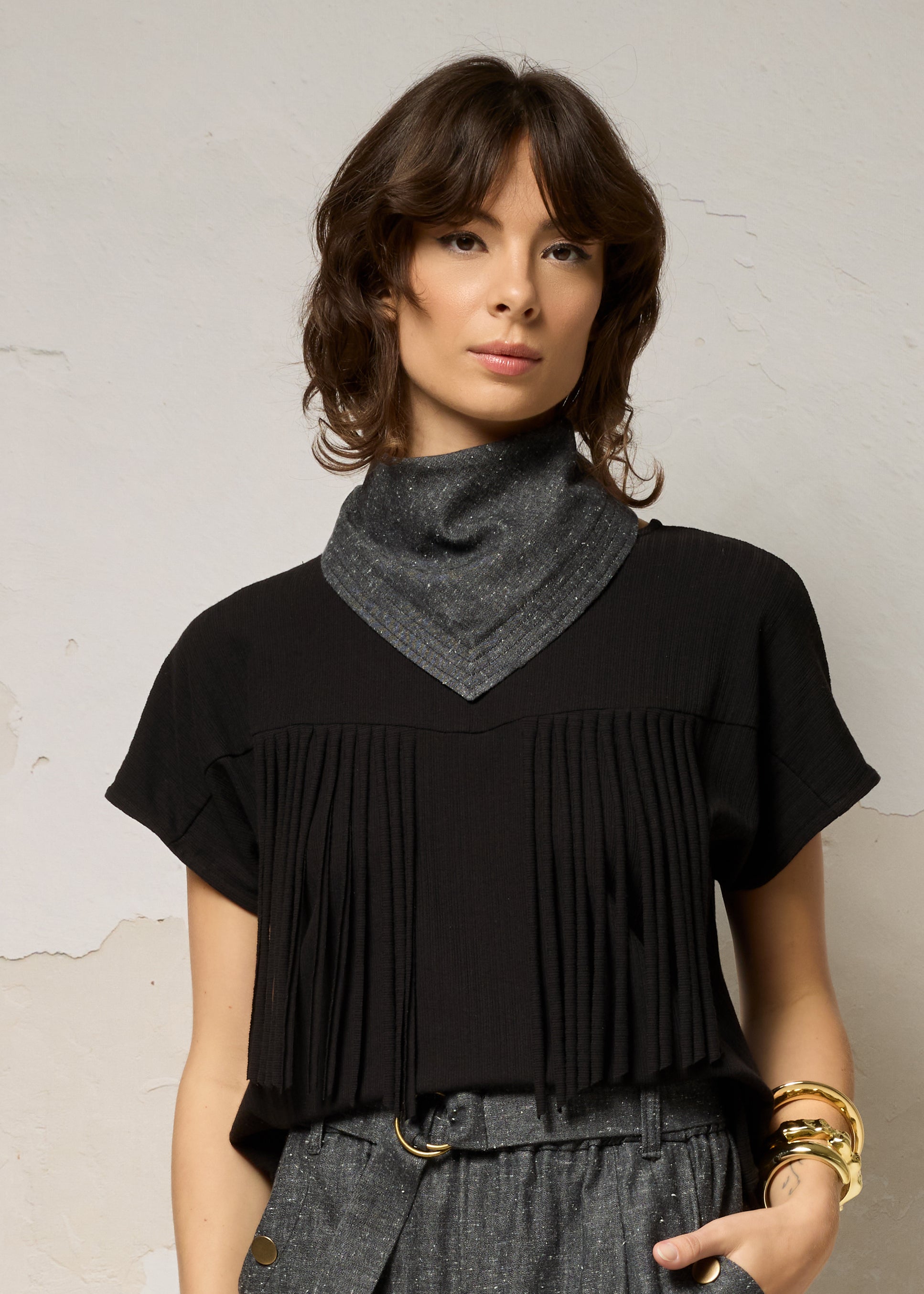 SAMSARA Top - Black