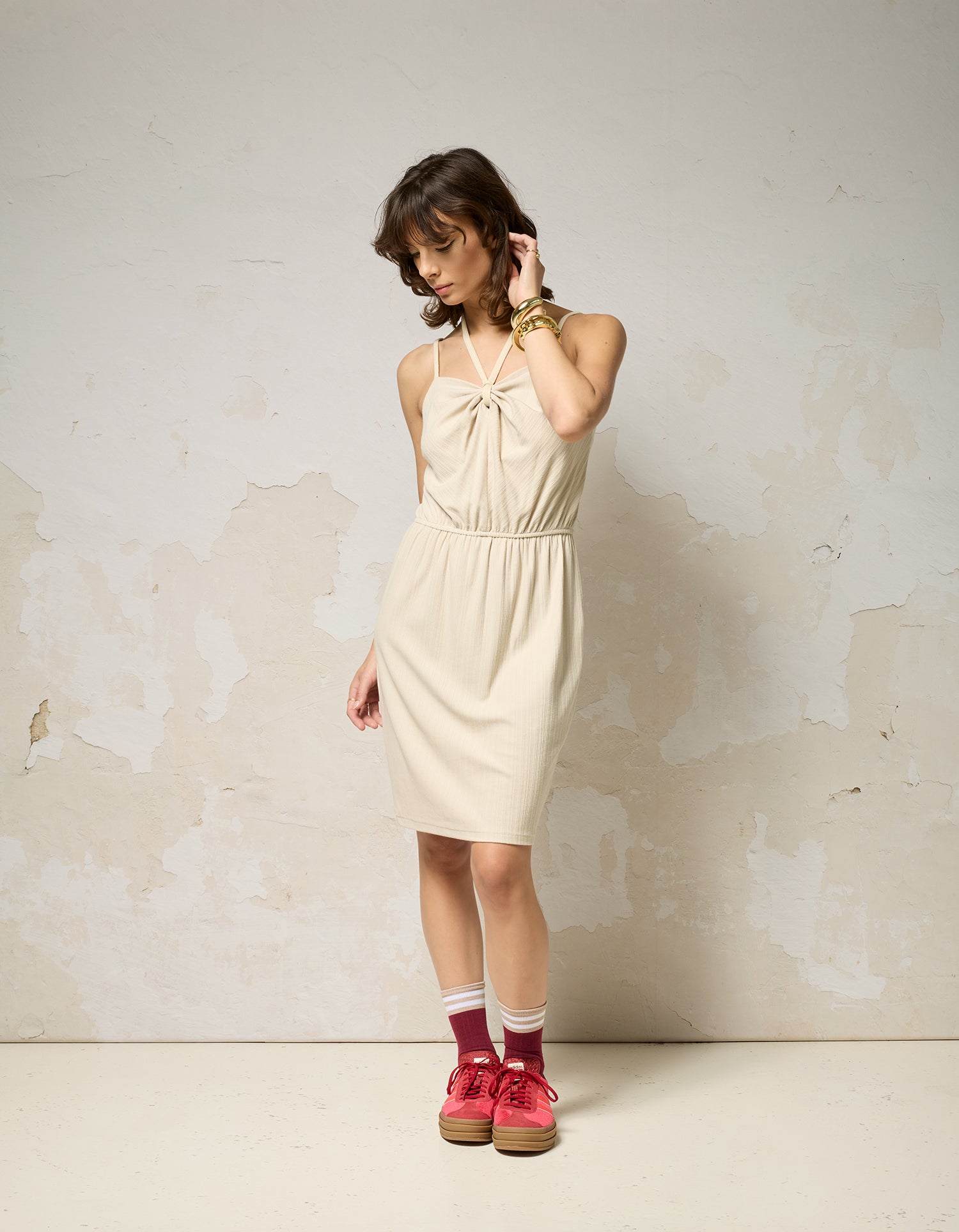 SELÉNÉ Dress - Sand