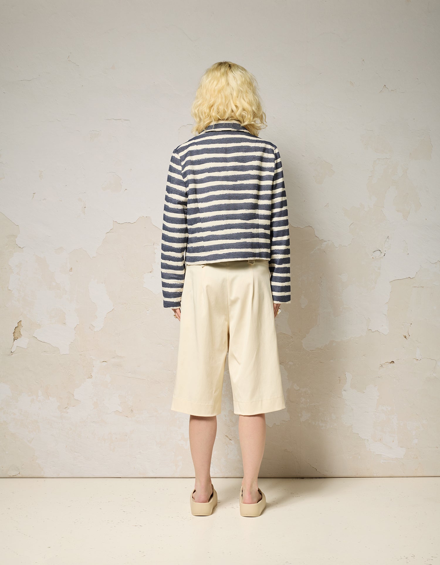 LOKÉ Bermuda shorts - Vanilla