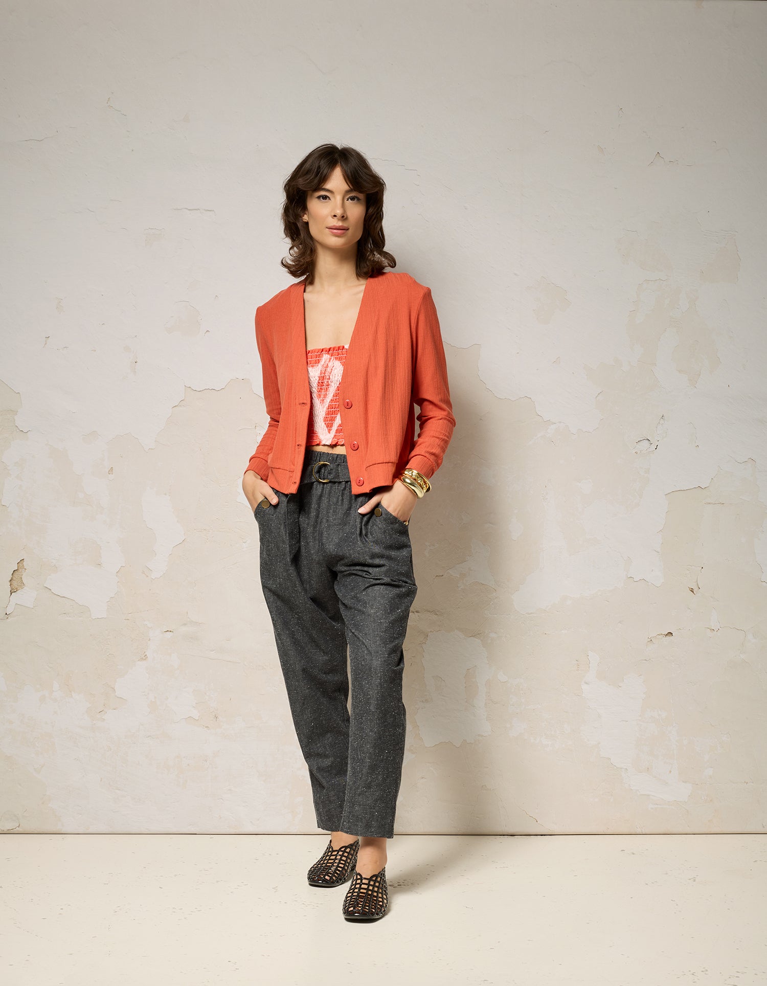 Pantalon SHIVA - Speckle Noir