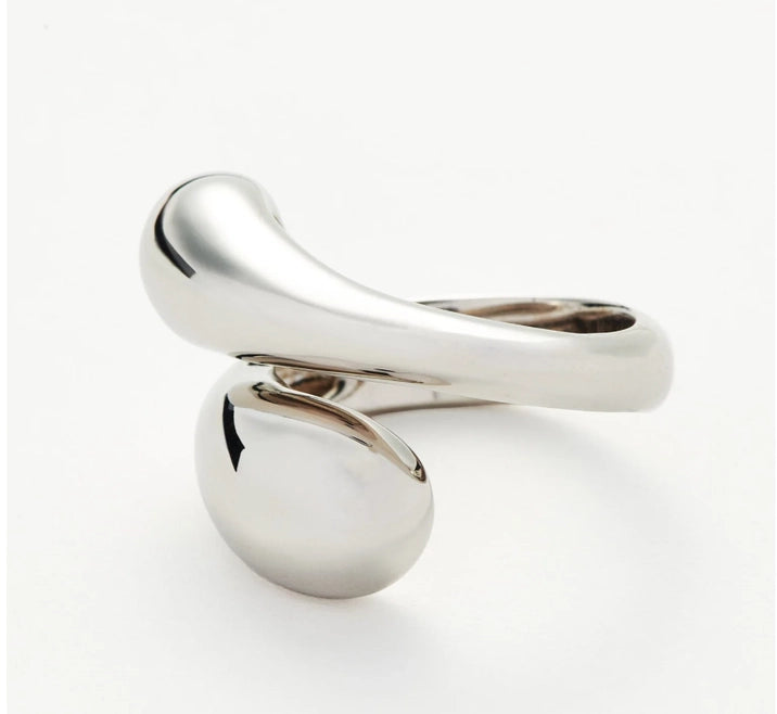 Bague en acier inoxydable - GOUTTE