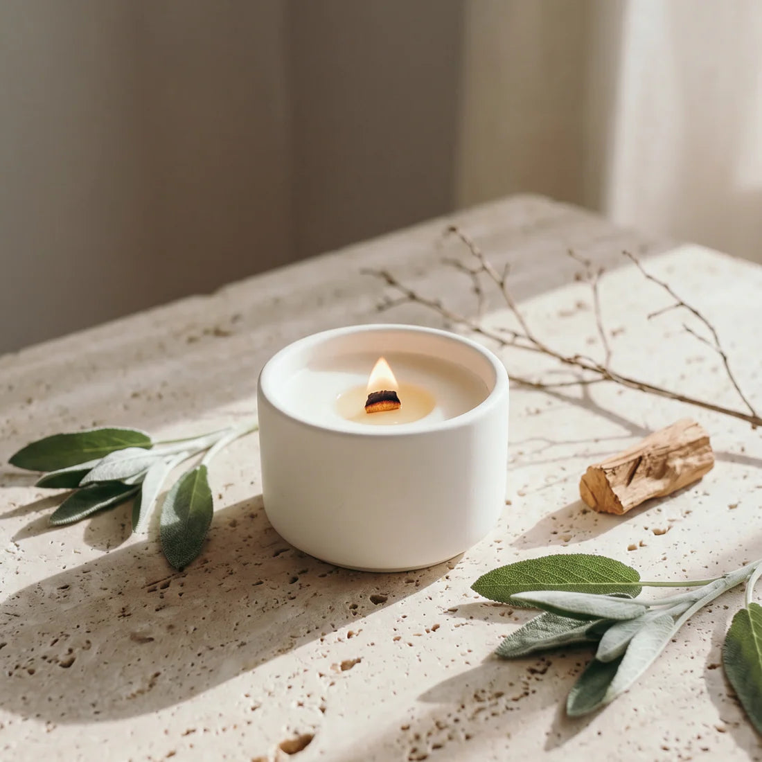 Bougie BALI - Santal et Sauge
