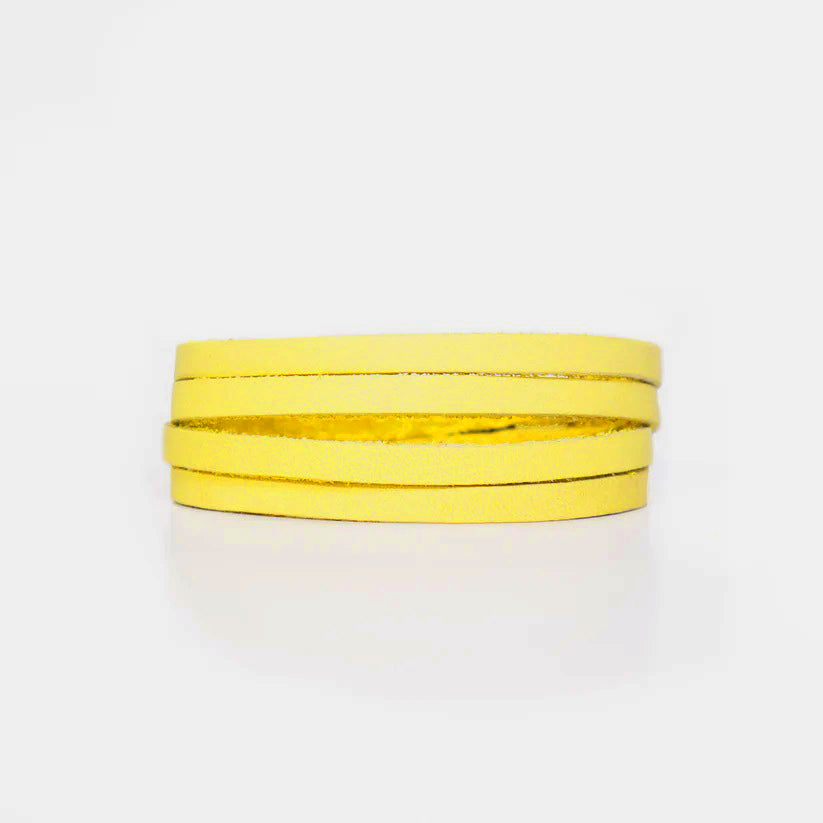 chikiboom-bijou-bacelets-4tours-cuir-jaune