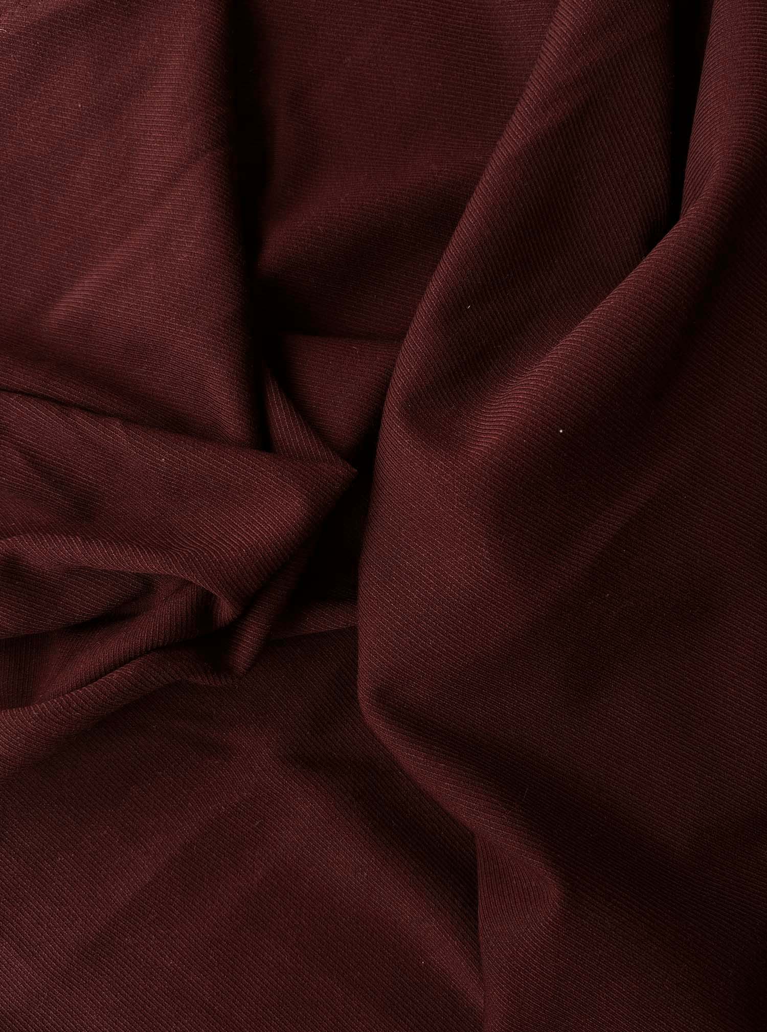 cokluch-tissu-serge-bourgogne-polyester-viscose