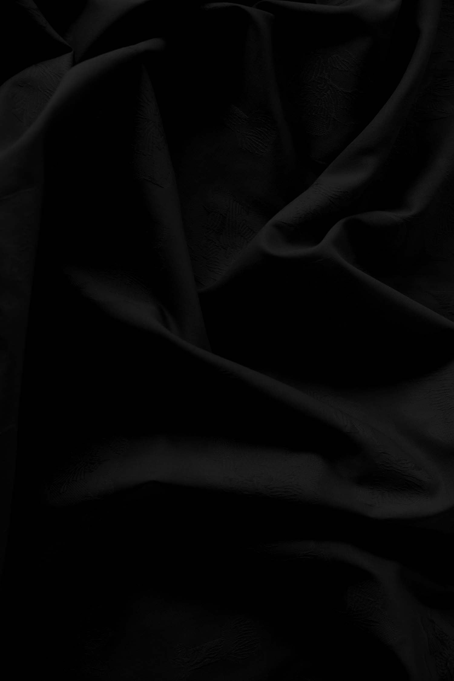 cokluch-tissu-voile-jacquard-fleuri-noir-coton