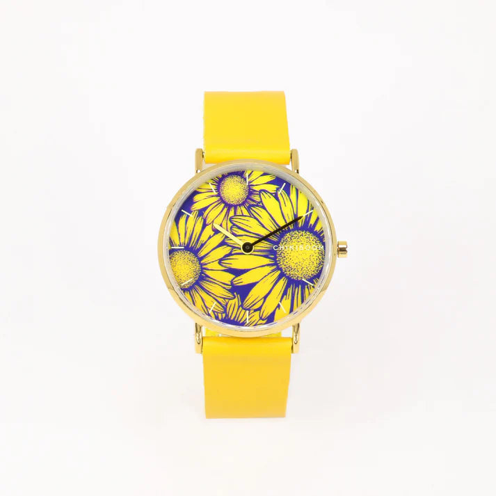 chikiboom-montre-large-or-fleursdesoleil-jaune-chikiboomxbeurd