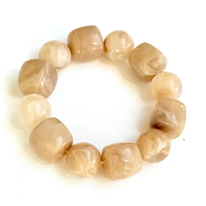 Bracelet en résine - PERLE