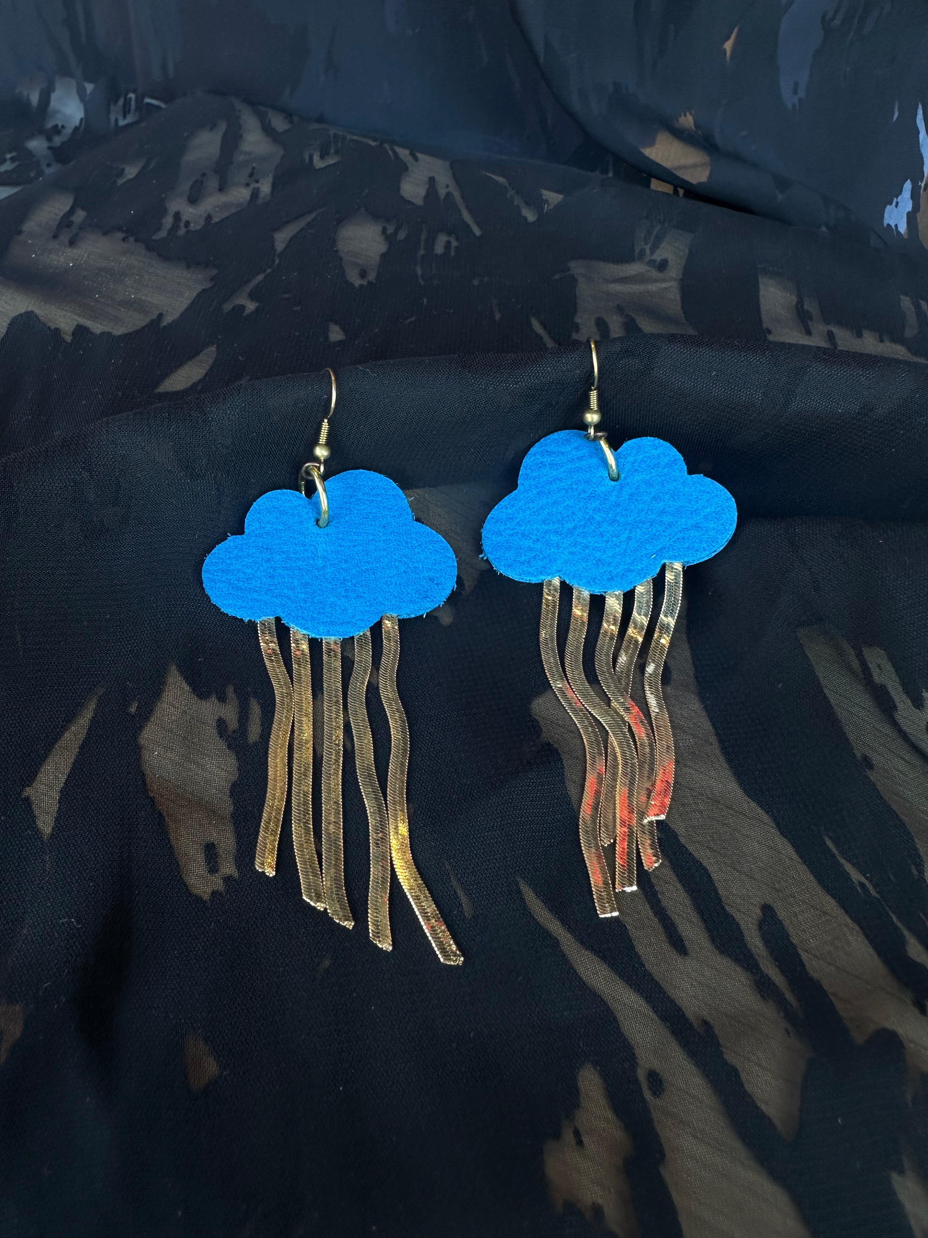veinage-bijoux-bouclesdoreilles-pluie-cuir-grand-bleu-electrique
