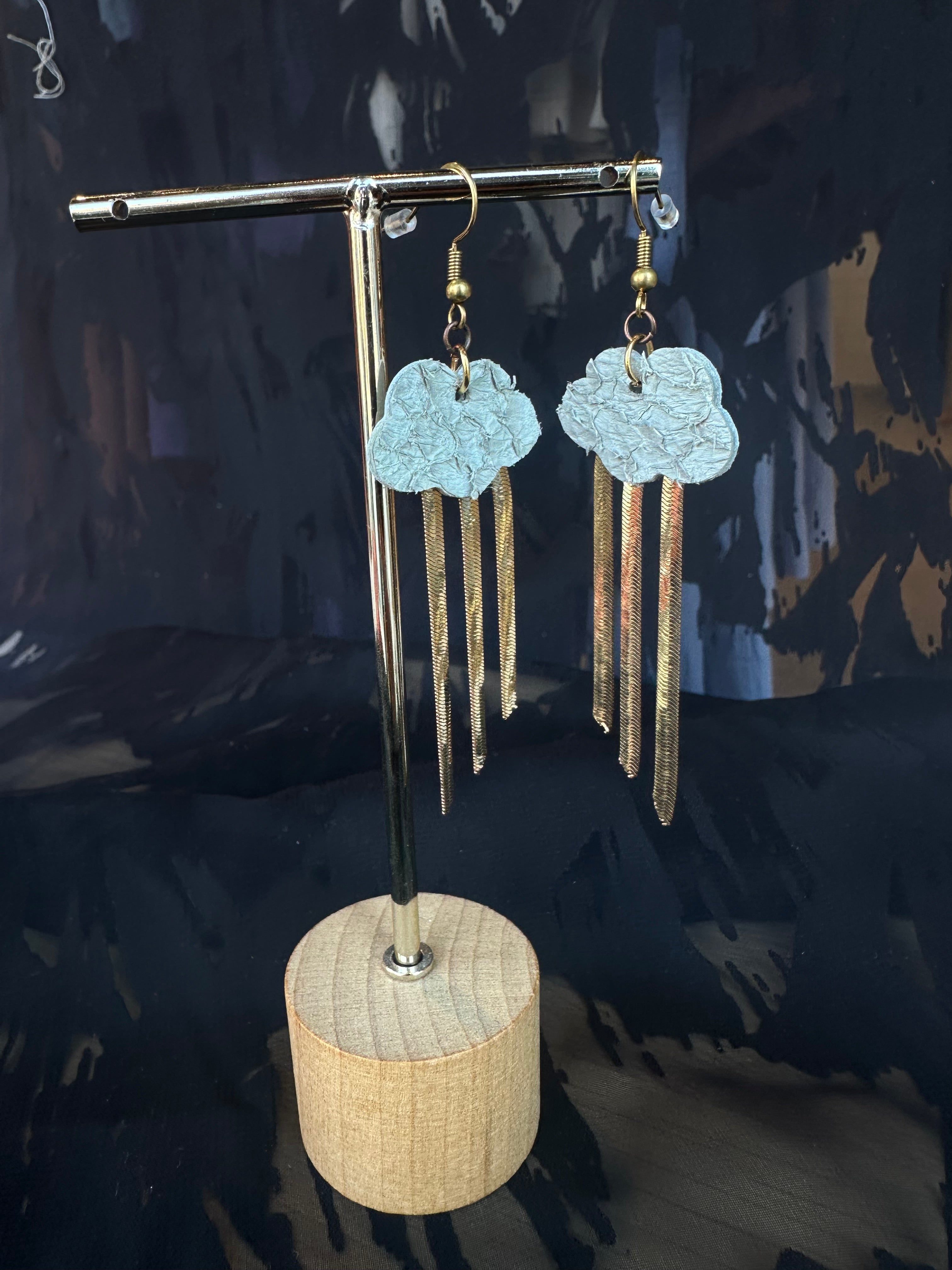 veinage-bijoux-bouclesdoreilles-pluie-cuir-petit-sauge-poisson