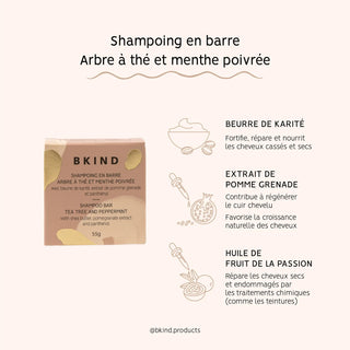 Shampoing et revitalisant en barre