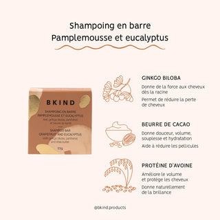 Shampoing et revitalisant en barre